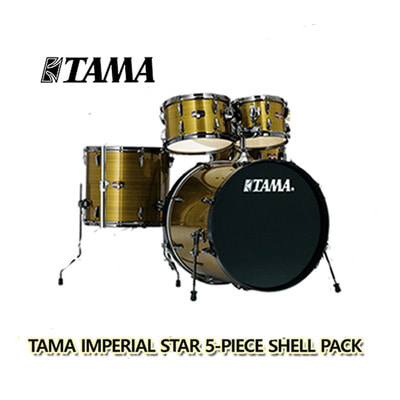 타마 임페리얼스타 블랙에디션 5기통 드럼 쉘팩