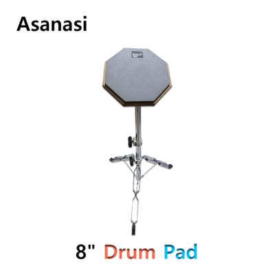 ASANASI 드럼 연습 패드 세트 8인치