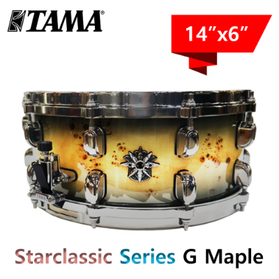 TAMA 스타 클래식 시리즈 G 메이플 스네어 드럼 드럼위즈