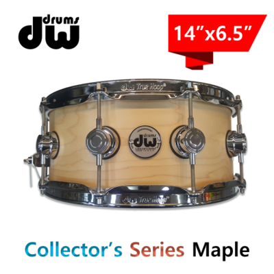 DW 콜렉터 시리즈 메이플 스네어 드럼  14 x 6.5인치 드럼위즈