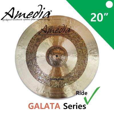 AMEDIA 갈라타 시리즈 크래쉬 심벌 20인치 드럼위즈