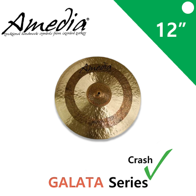 AMEDIA 갈라타 시리즈 크래쉬 심벌 12인치 드럼위즈
