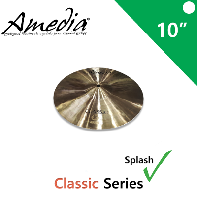 AMEDIA 클래식 시리즈 스플래쉬 심벌 10인치 드럼위즈