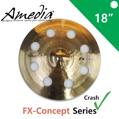AMEDIA FX 컨셉 8 HOLE 크래쉬 심벌