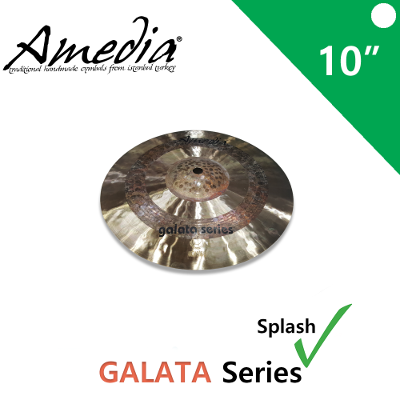 AMEDIA 갈라타 시리즈 스플래쉬 심벌 10인치 드럼위즈