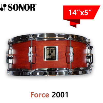 SONOR 포스 2001 스네어 드럼 14인치